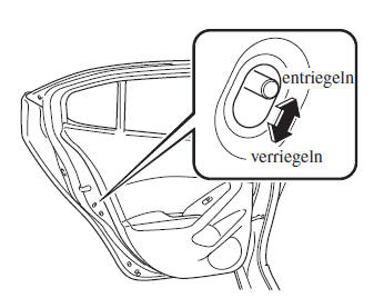 Mazda3. Kindersicherungen