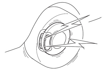 Mazda3. Bremsbelagverschleißsignal