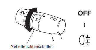 Mazda3. Typ B (ohne Nebelscheinwerfer)