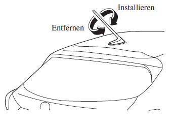 Mazda3. Antenne (Schrägheck)