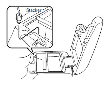 Mazda3. Anschluss an der Zusatzsteckbuchse