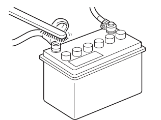 Mazda3. Batteriewartung