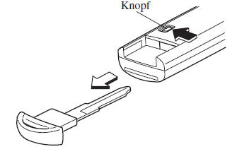 Mazda3. Ersetzen der Schlüsselbatterie