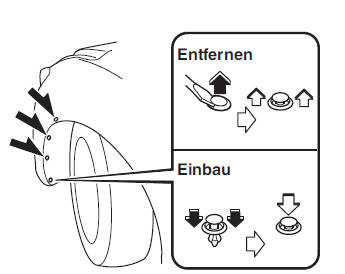 Mazda3. Nebelscheinwerfer