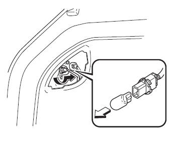 Mazda3. Hintere Blinkleuchten