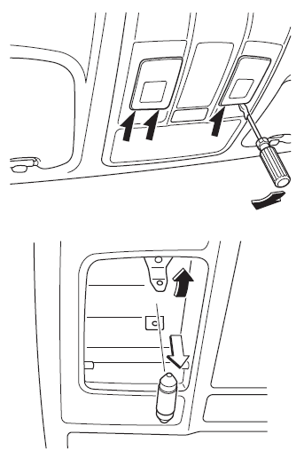 Mazda3. Auswechseln der Innenraumbeleuchtung