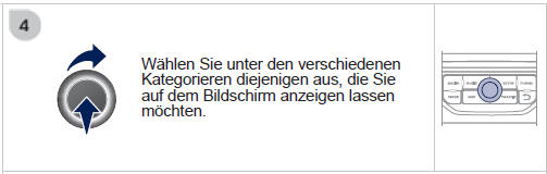 Wählen Sie " Originaleinst. " aus, um lediglich " Tankstellen, Werkstätten "