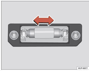 Abb. 178 Kennzeichenbeleuchtung