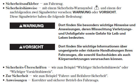 Dieses Handbuch enthält zahlreiche wichtige Sicherheitsinformationen bitte