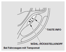 Im normalen Anzeigemodus wird im oberen