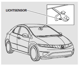 Die automatische Lichtsteuerung wird von