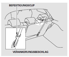 Die Kopfstütze anheben ,