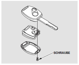 Auswechseln der Batterie: