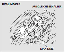 Bei Diesel-Modellen