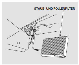 3. Die Finger auf beiden Seiten in die