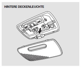 2. Die Glühlampe gerade nach oben aus dem