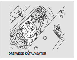 • Den Motor laufen lassen.