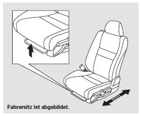 An der Strebe unter der Vorderkante des