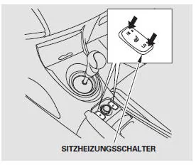 Beide Vordersitze sind mit Sitzheizungen