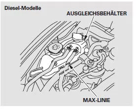 Bei Diesel-Modellen