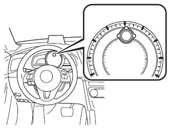Mazda3. Verwendung des Reifenabdichtsatzes