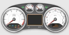 - einem Piktorgramm und einer Meldung in der Hauptanzeige des Kombiinstruments.