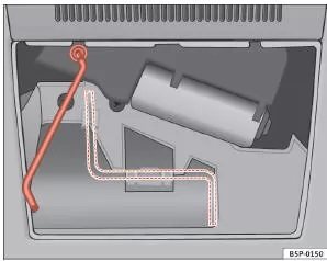 Abb. 70 Kurbel für Notverriegelung